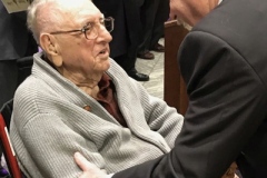 At age 96, he received recognition from the Masonic Lodge in Elizabethtown, PA for being a Mason for 75 years.