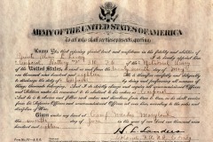 Alvin Leisey Promoted to Corporal, May 1918